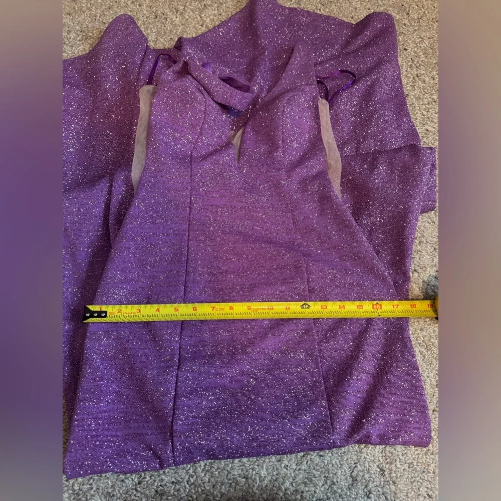 Purple Jovani Dress - Picture 10 of 12